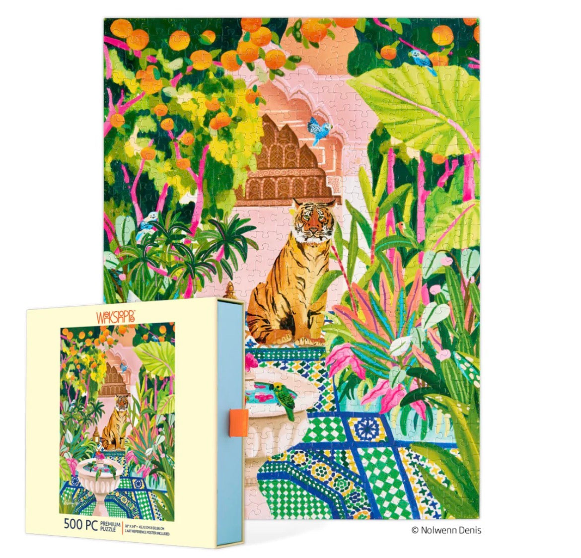 Peaceful Oasis 500 Piece Puzzle