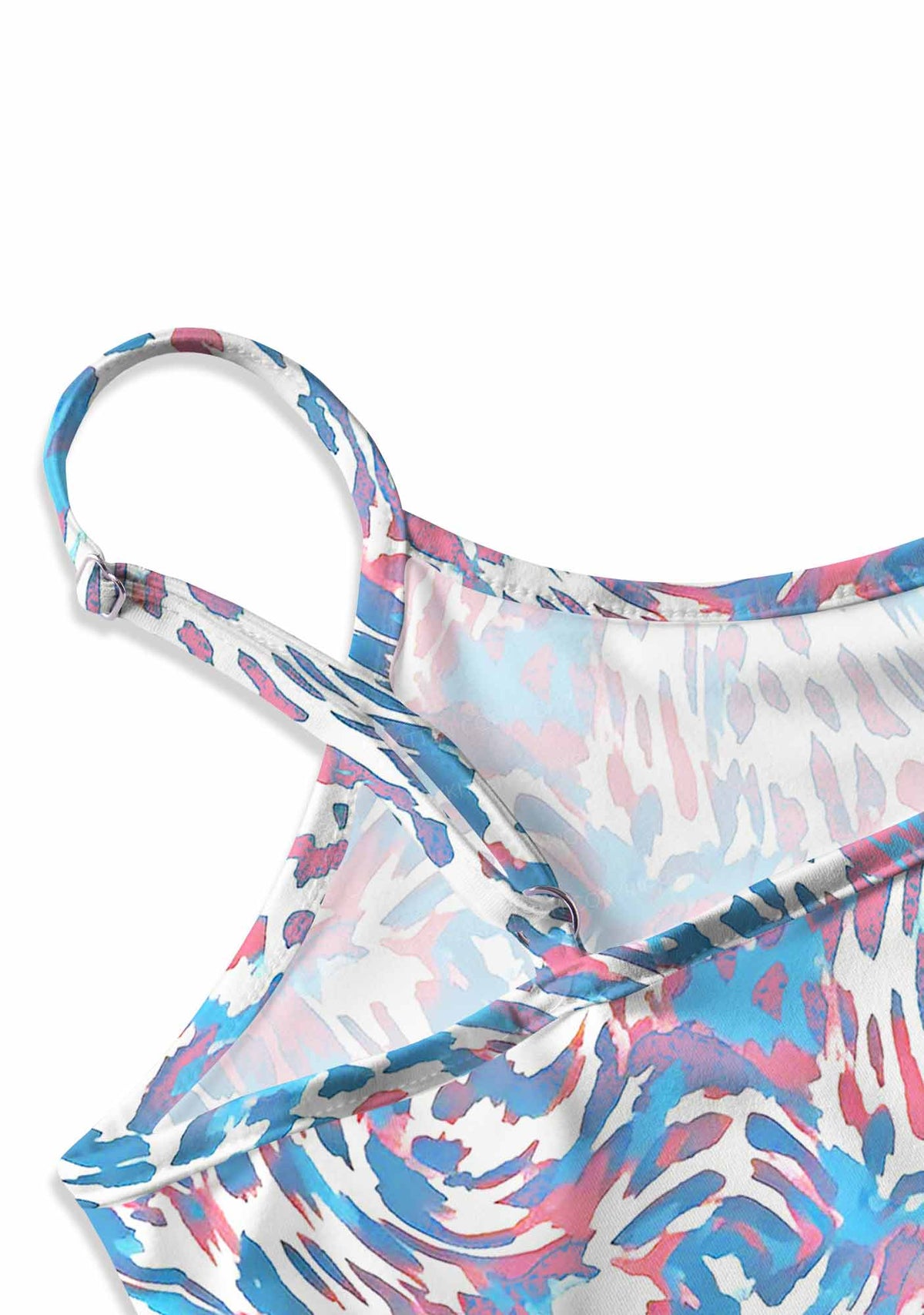 Trans Leopard Pride Y2K Print Slip Dress Cherrykitten