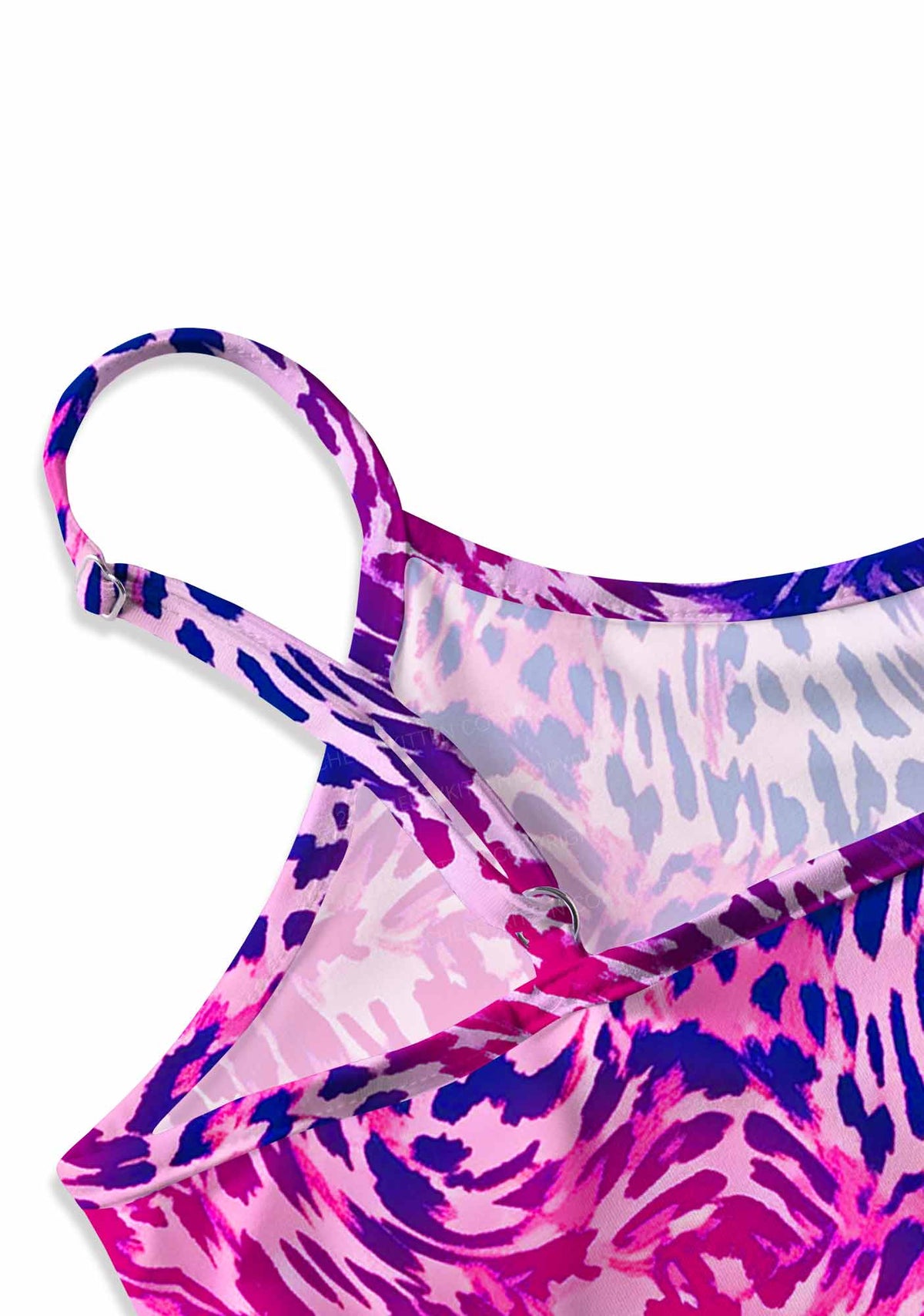 Bisexual Leopard Pride Y2K Print Slip Dress Cherrykitten