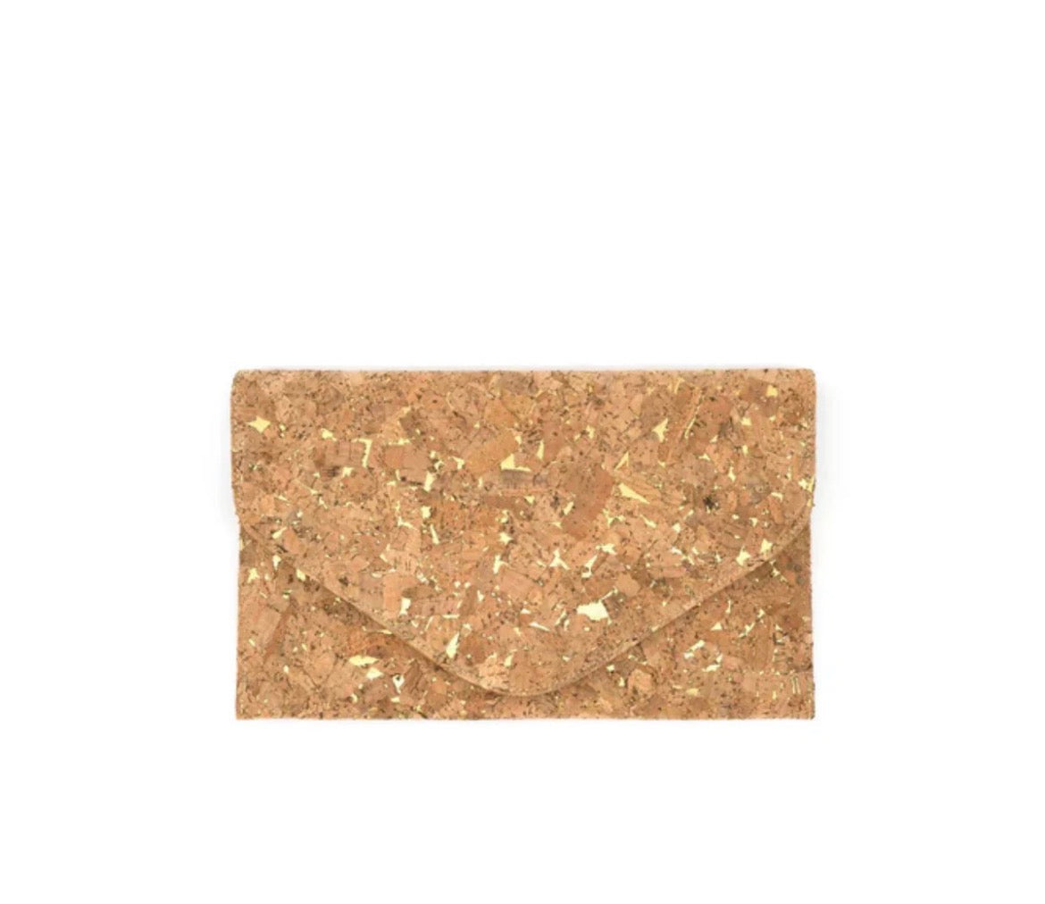 Cork Clutch-Gold