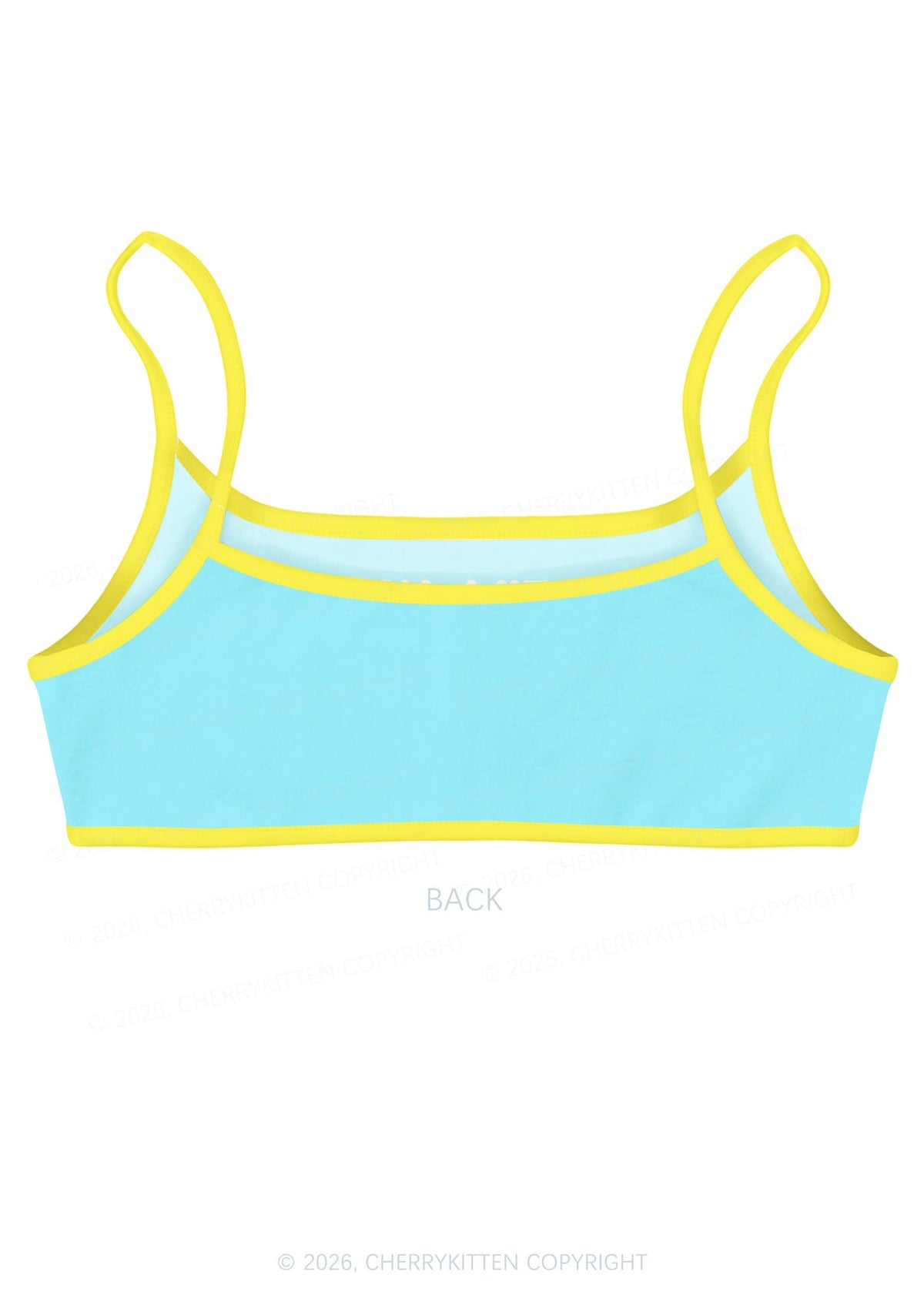 Fill Me With Cxm Ducks Y2K Print Super Crop Cami Cherrykitten