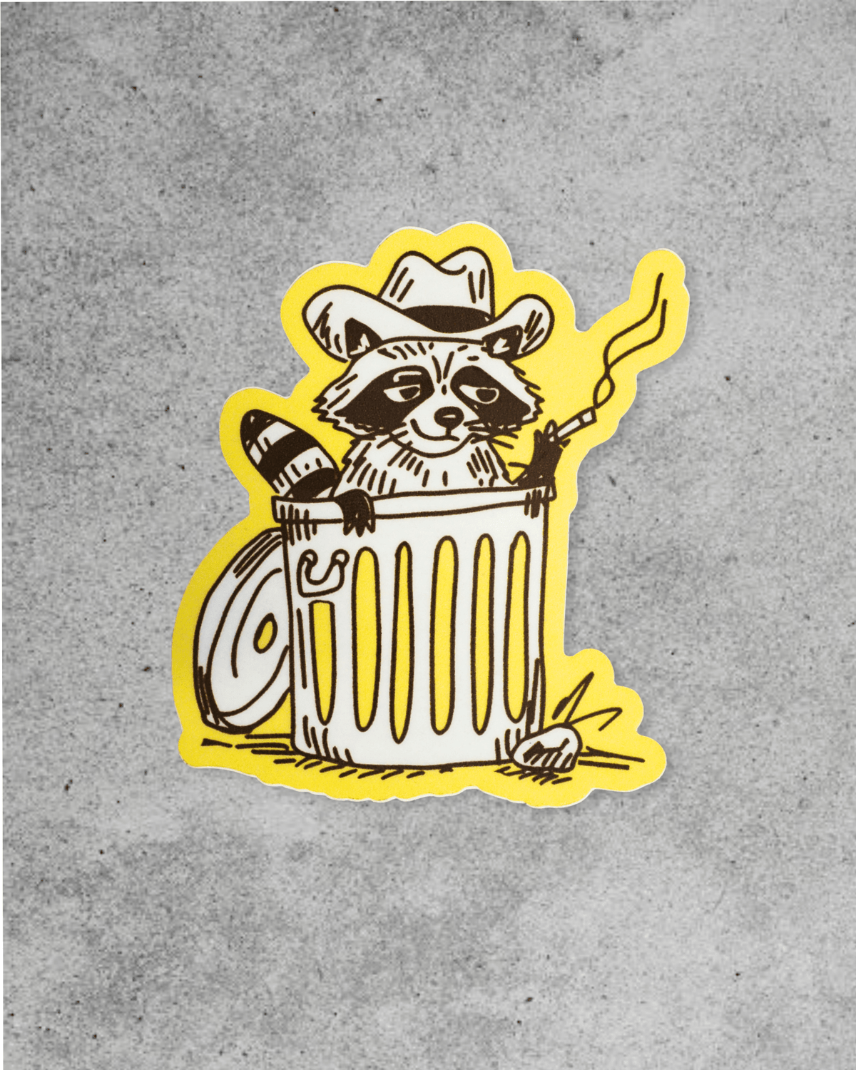 "Livin' Hard" Sticker