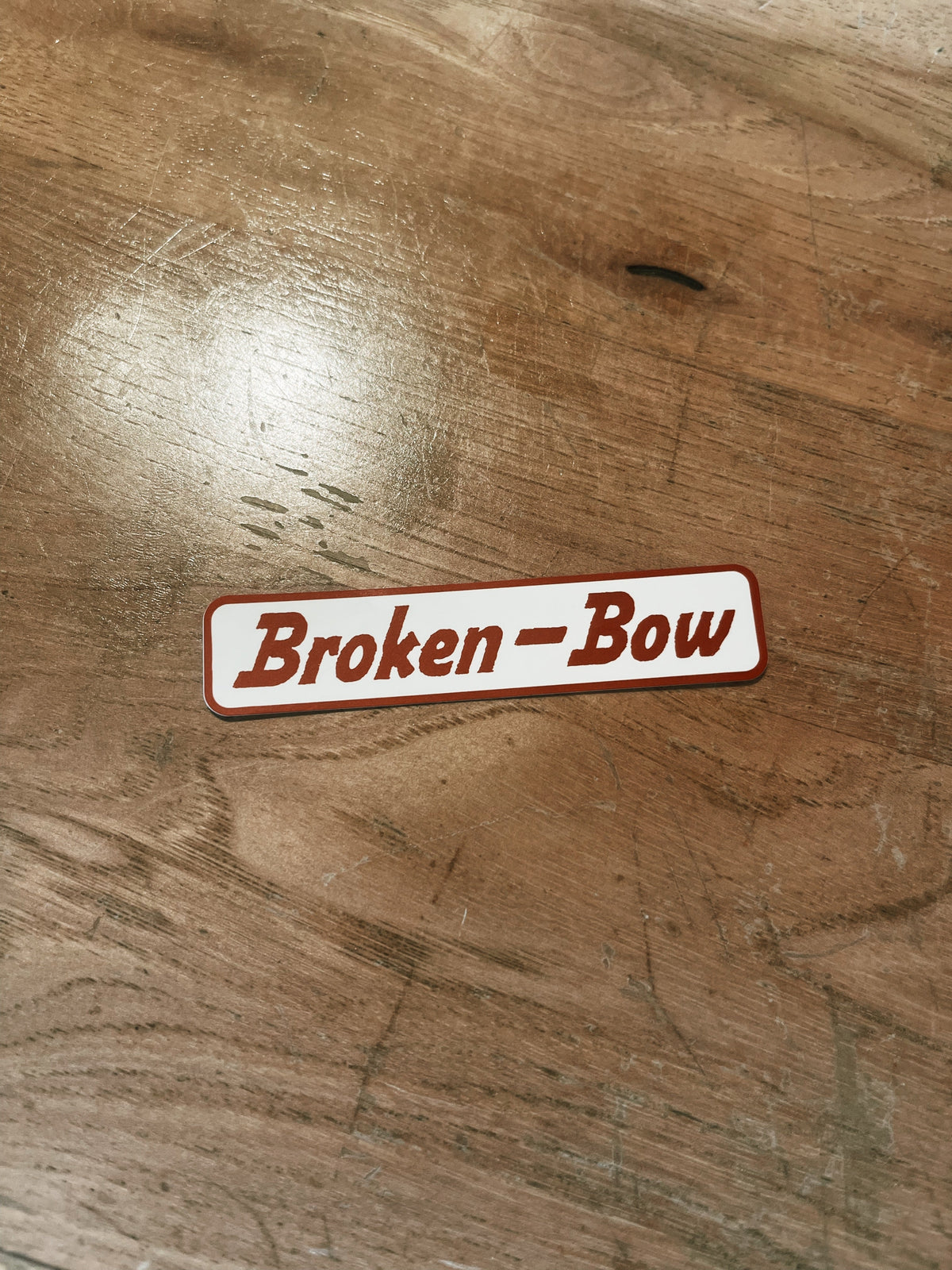 Broken Bow Moto Sitcker