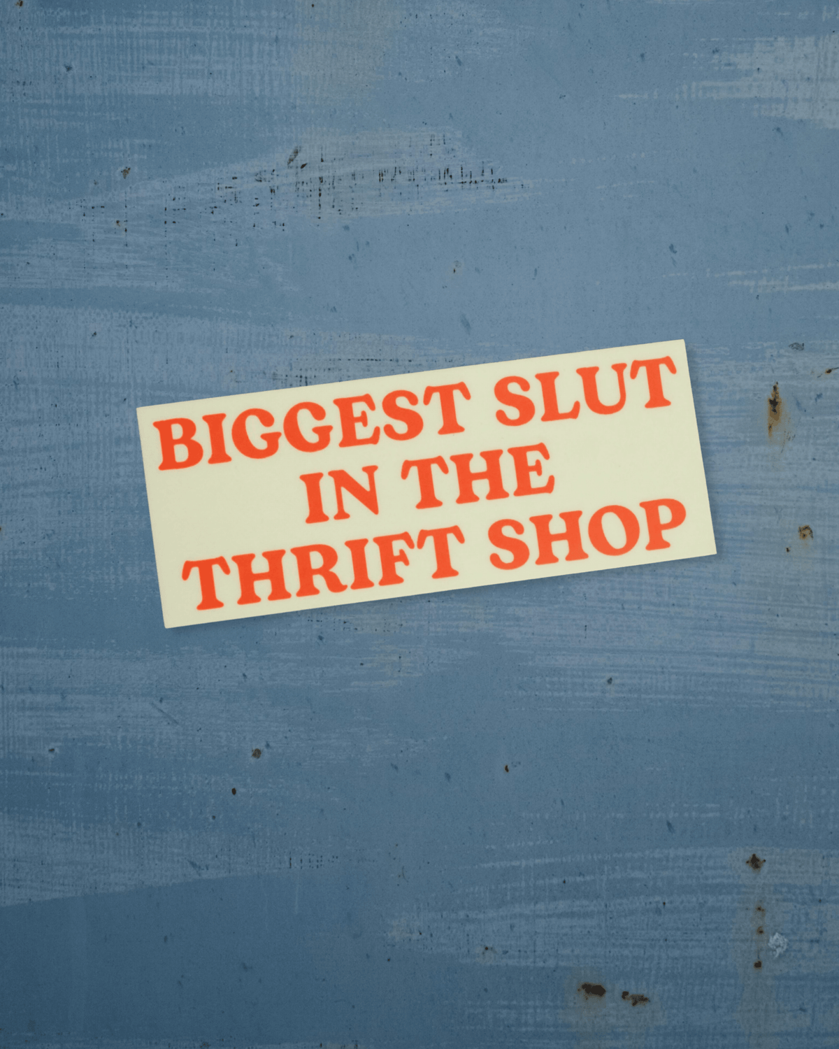 "Thrift Shop" Sticker