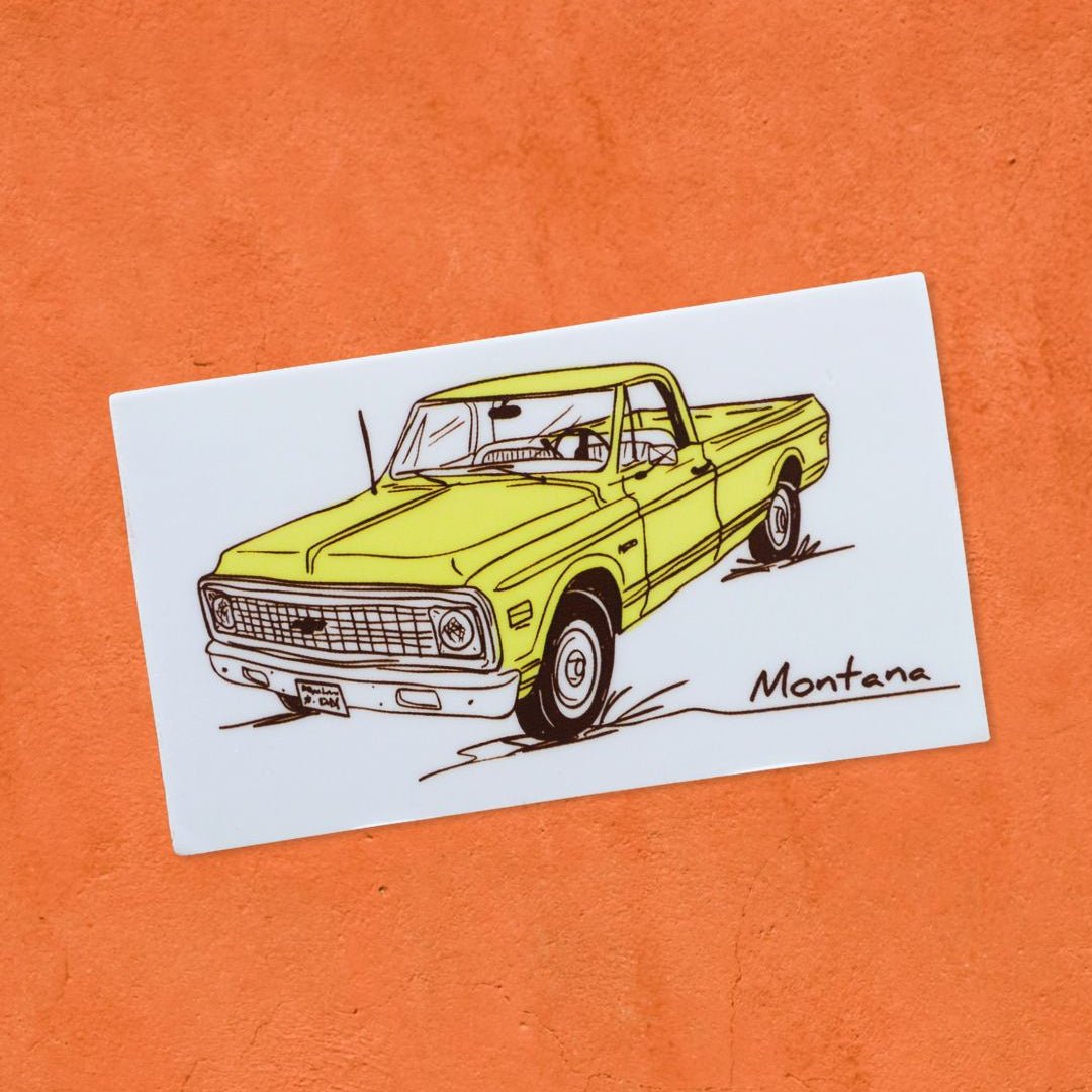 "Montana Chevy" Sticker