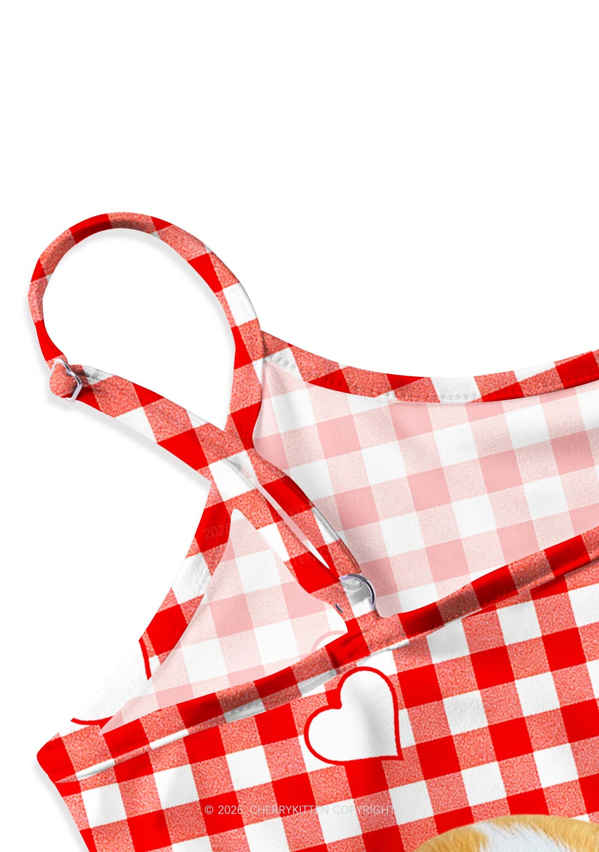 Two Guinea Pigs Y2K Print Slip Dress Cherrykitten