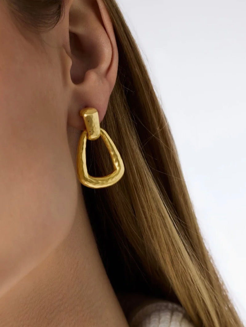Sahara Demi Doorknocker Earrings