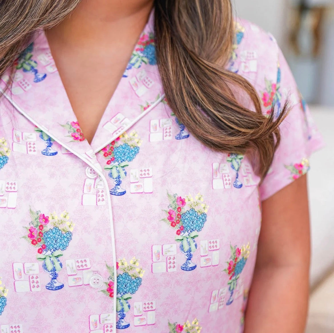 Heirloom Pajama Set-Mahjong