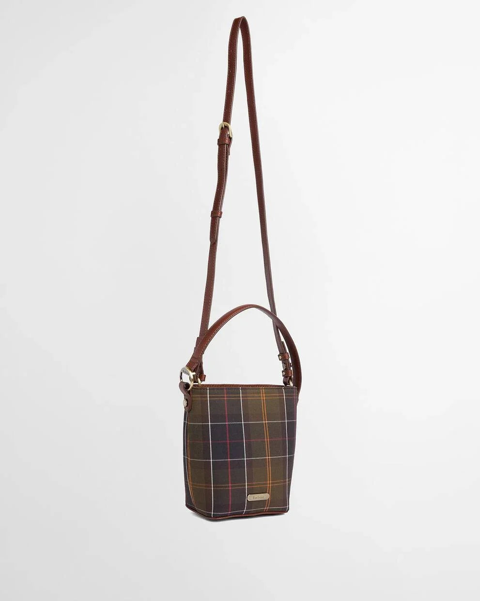 Mini Tartan Bucket Bag