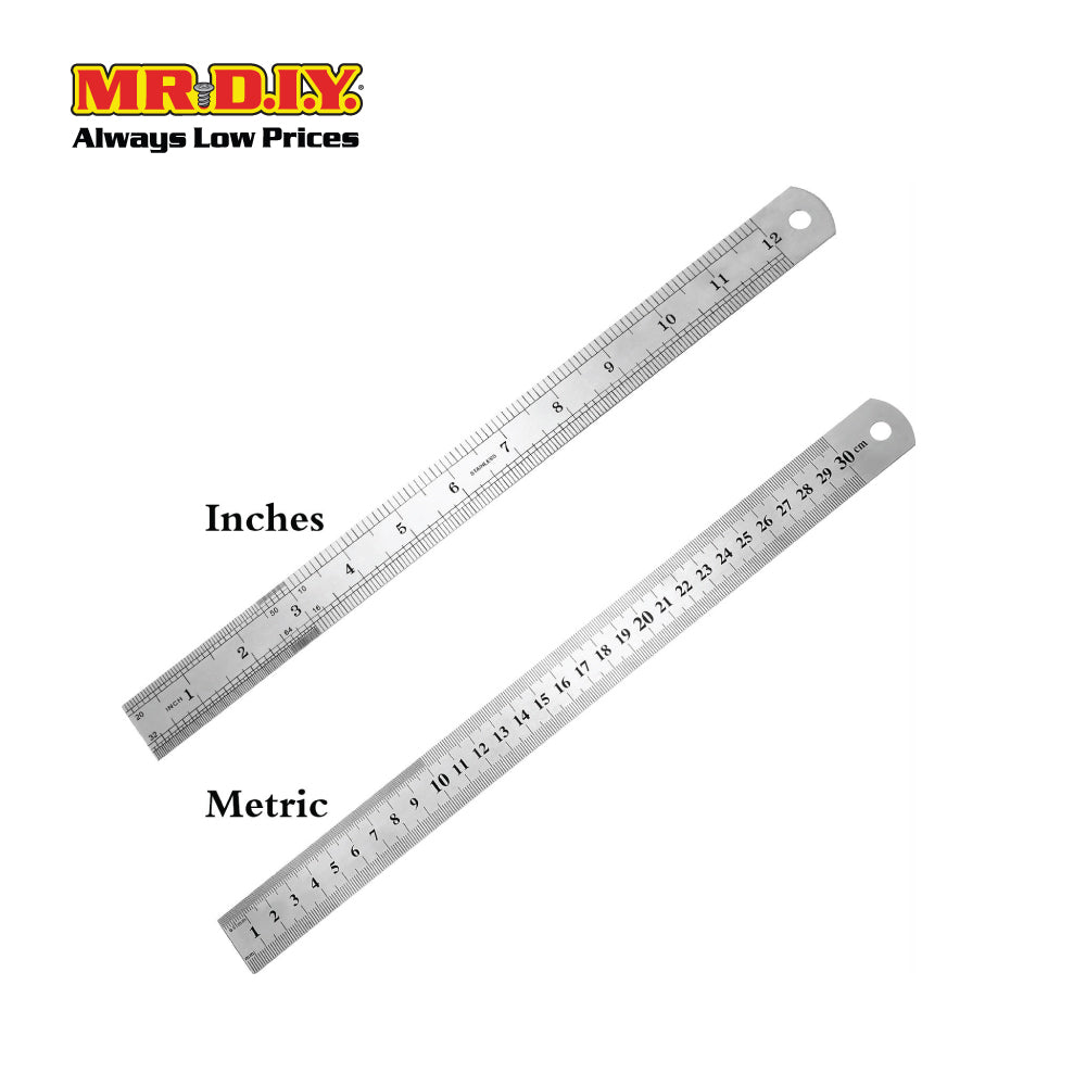 Metal Ruler 30cm