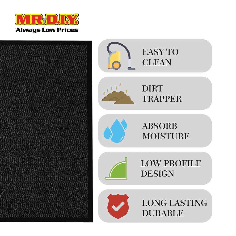 (MR.DIY) Polyester Floor Mat (35cmx35cm)
