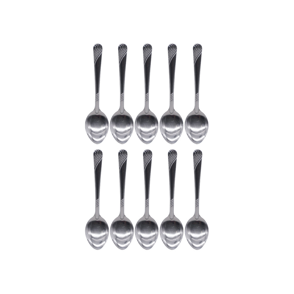 (MR. DIY) Stainless Steel Spoon 10 PCS
