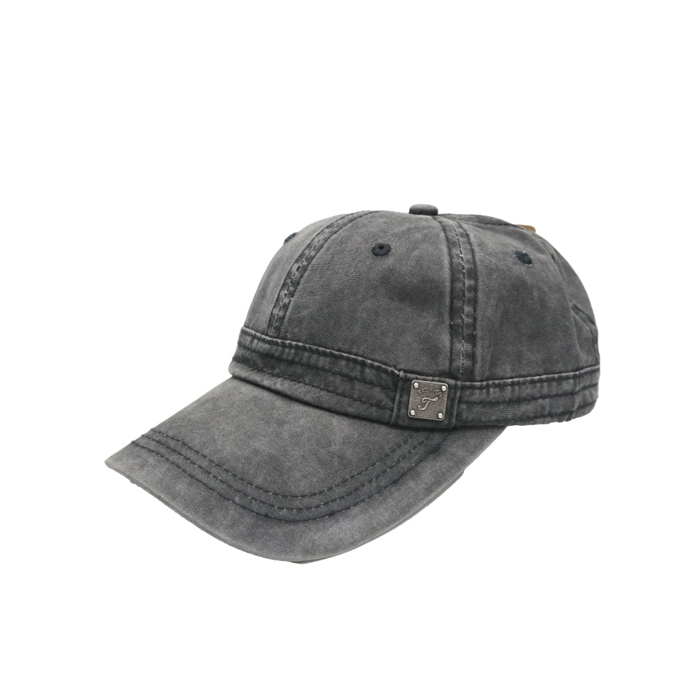(MR DIY) Adjustable Vintage Cotton Baseball Hat ( 19 x 27 x 12 cm )