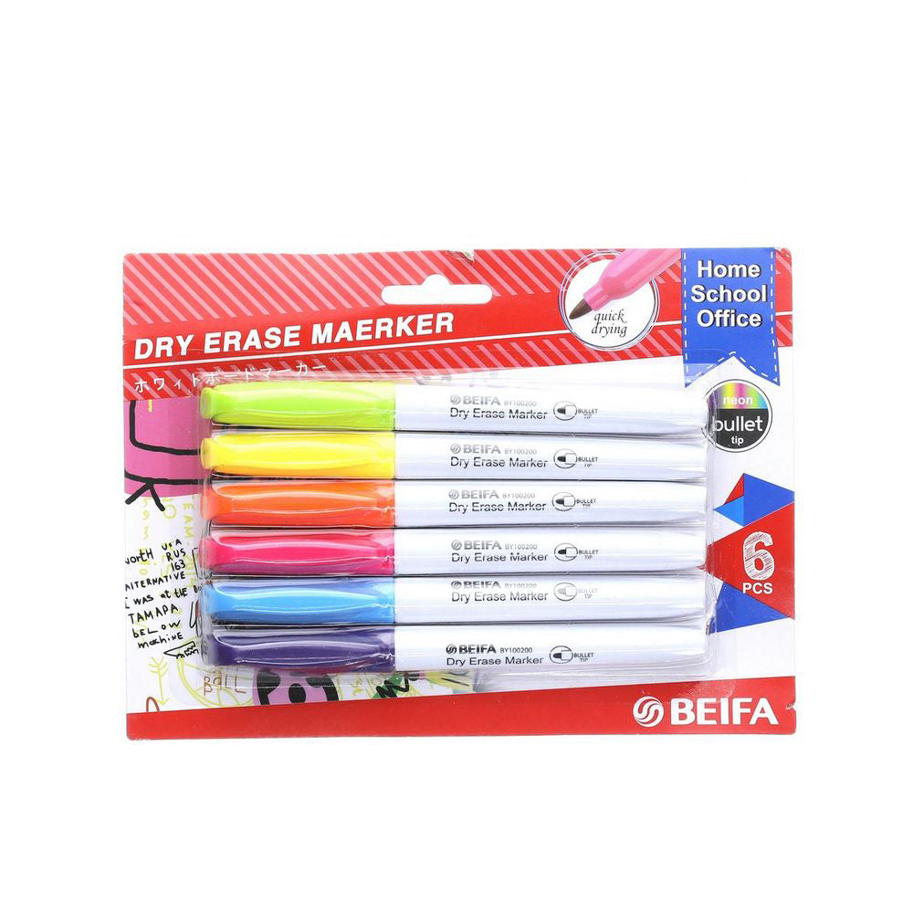 BEIFA White Board Marker (6 pcs)
