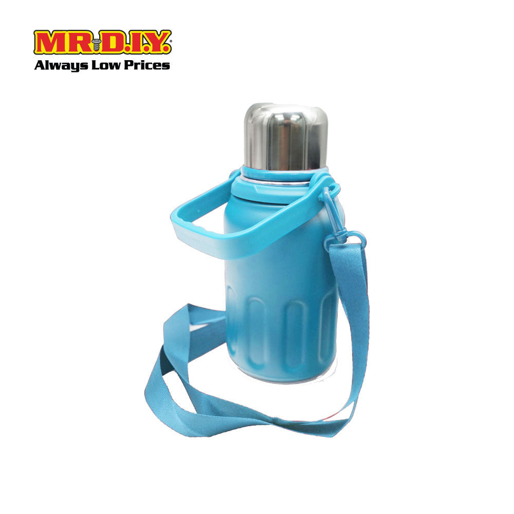 (MR. DIY) Stainless Steel Bottle Tumbler with Handle (800ml) - LIGHT BLUE - Color Series
