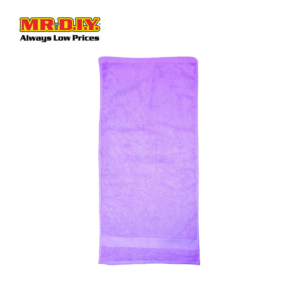 (MR.DIY) Absorbent Premium Cotton Bath Towel (70cmx140cm) - Purple - Color Series