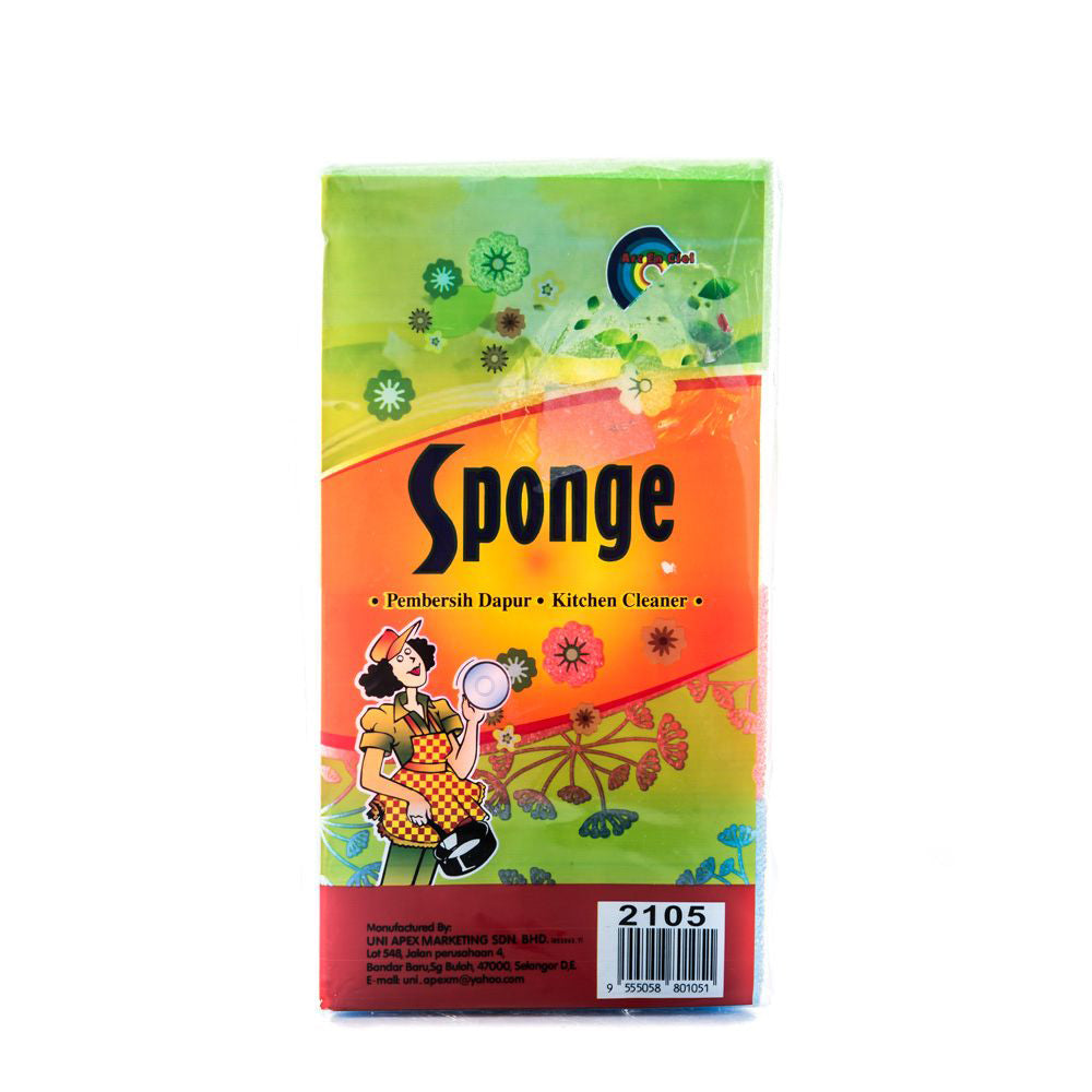ARC EN CIEL Multi-Purpose Dishwash Sponge (4pcs)