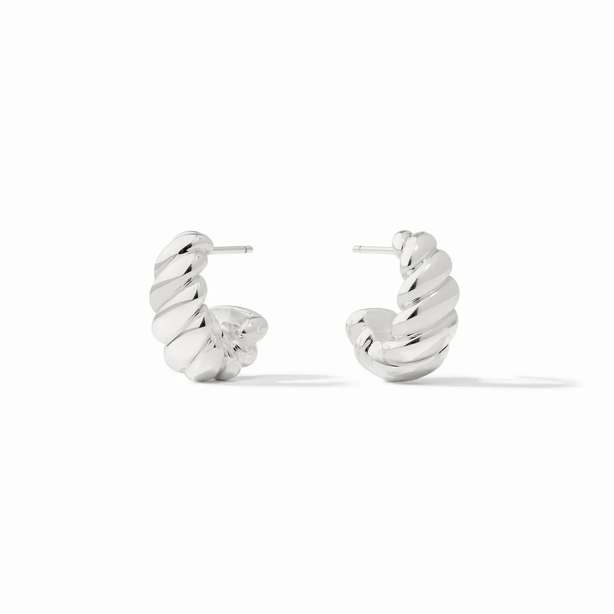 Ravello Statement Hoop - Silver