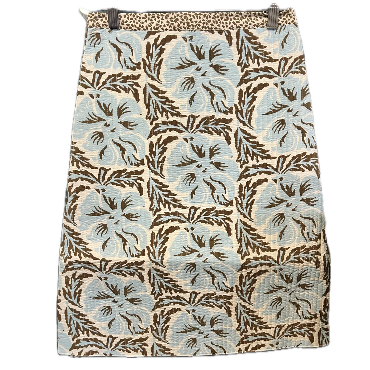 Reversible Quilted Skirt-Capri Sea