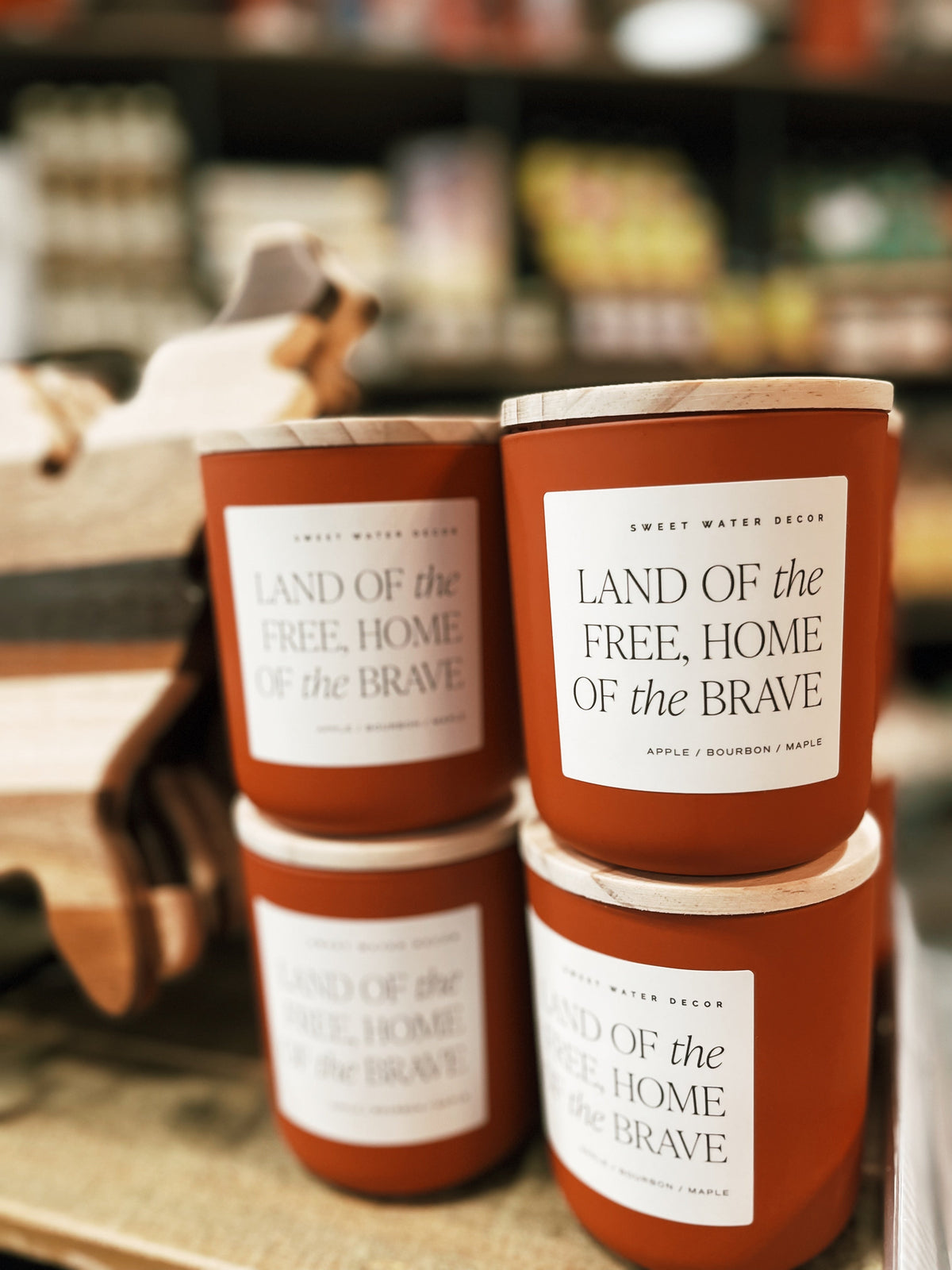 Land of the Free, Home of the Brave Candle