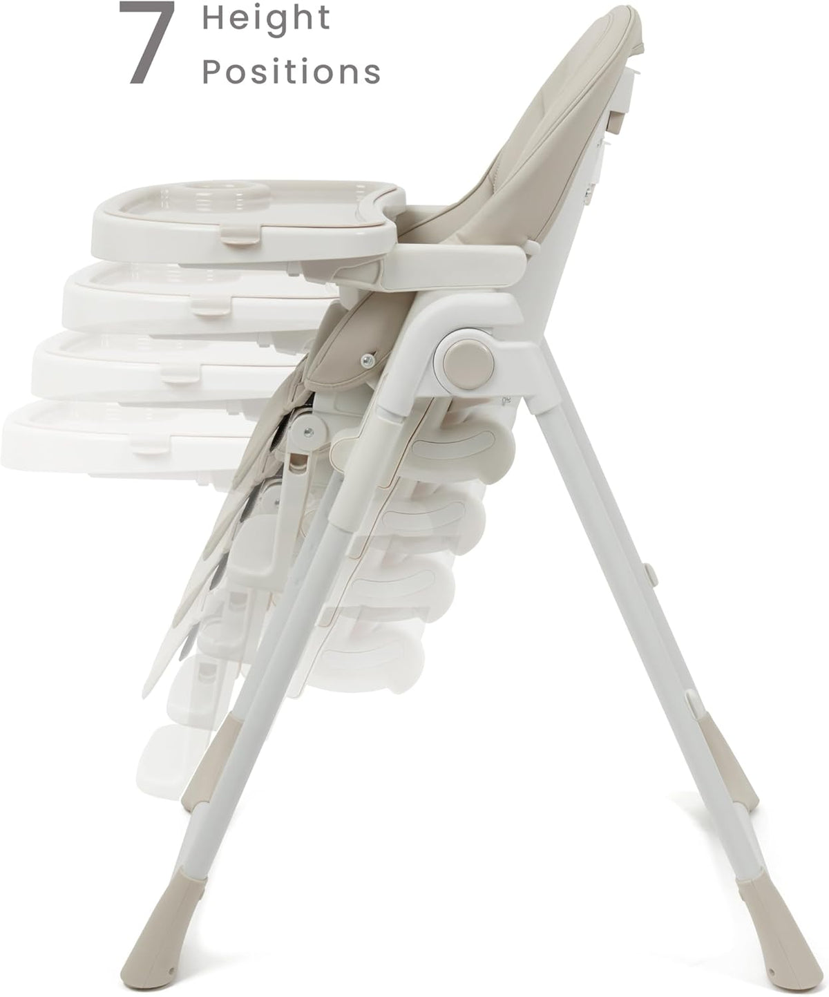 Babylo Nosh High Chair – From Newborn to Toddler in Luxe Comfort