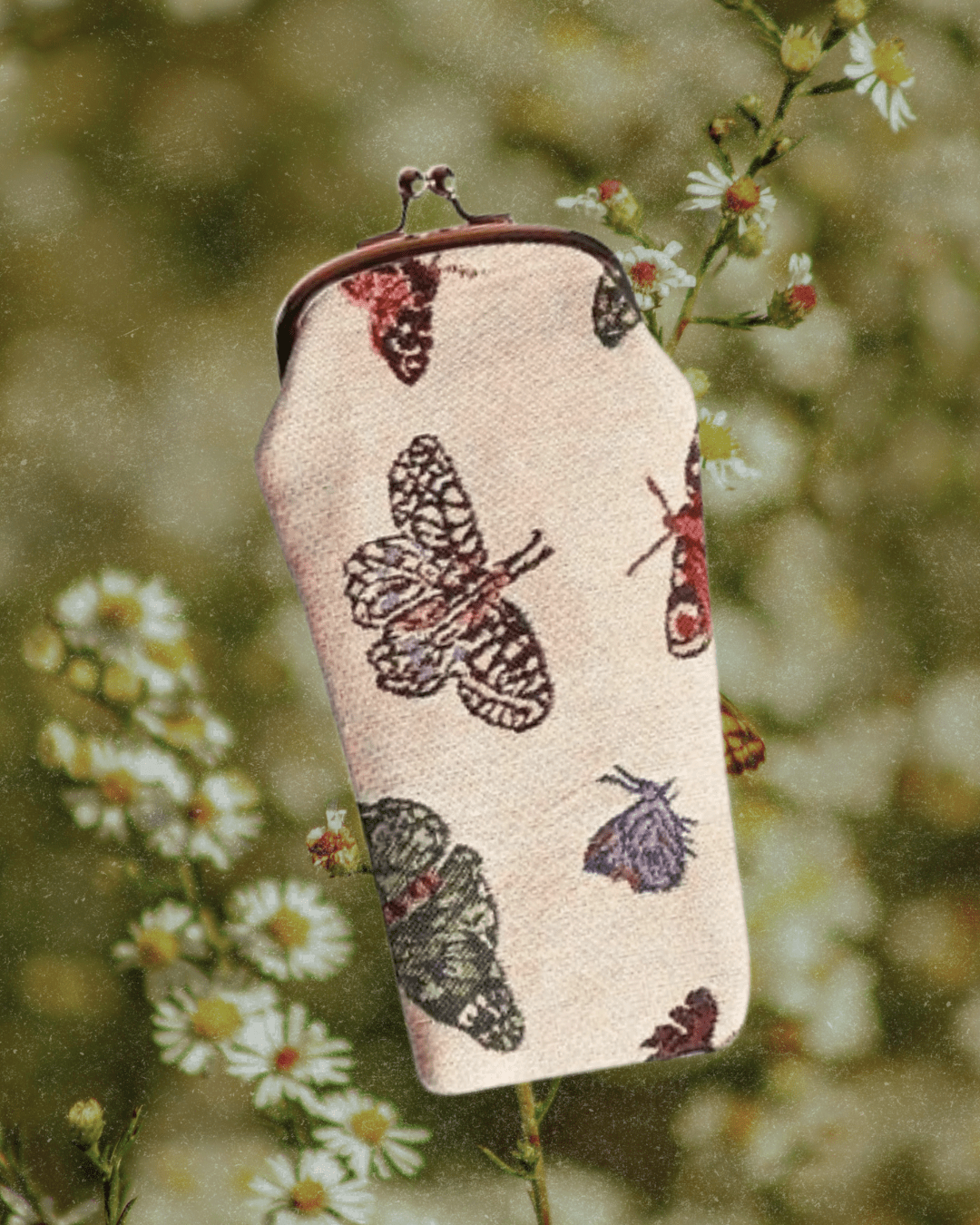 Butterfly Sunglasses Pouch Case