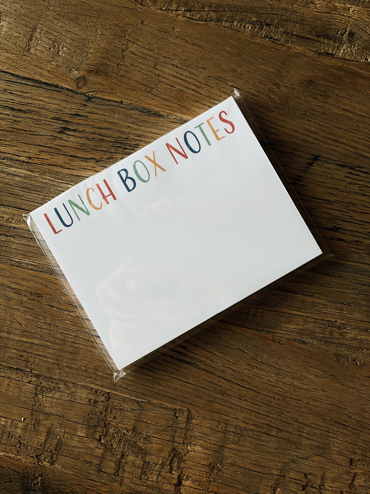 Lunch Box Notes Notepad