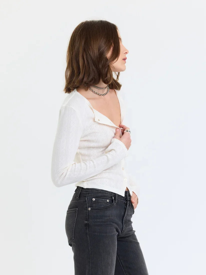 Stargazer Pointelle Cardigan