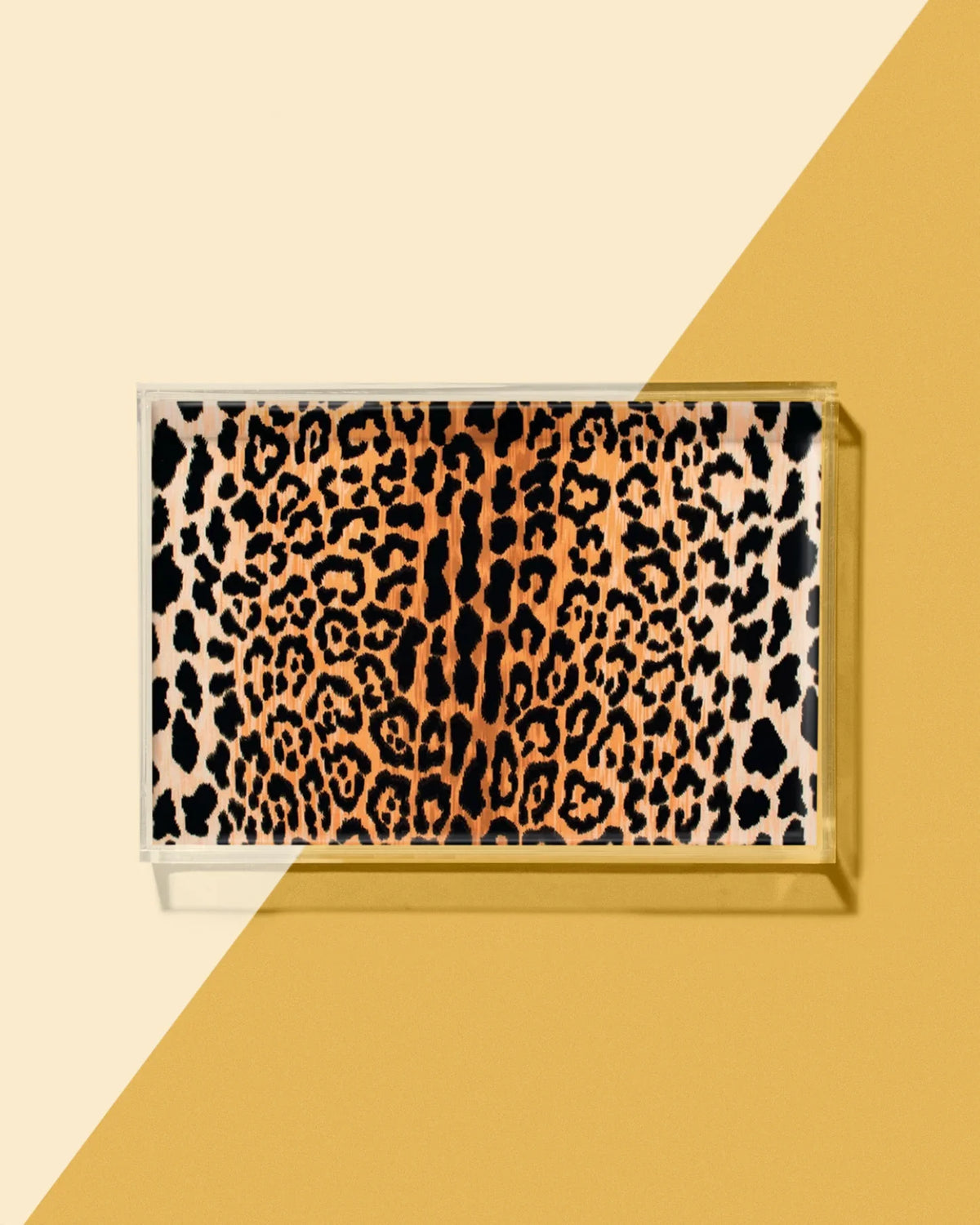 Leopard Print Tray