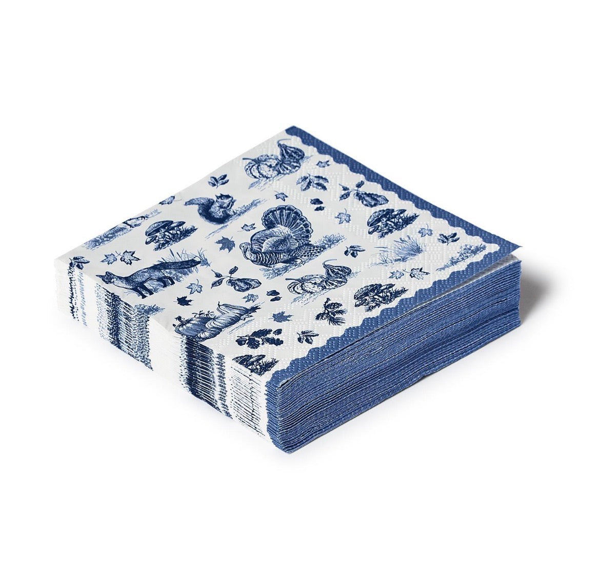 Falling For Blue Cocktail Napkins