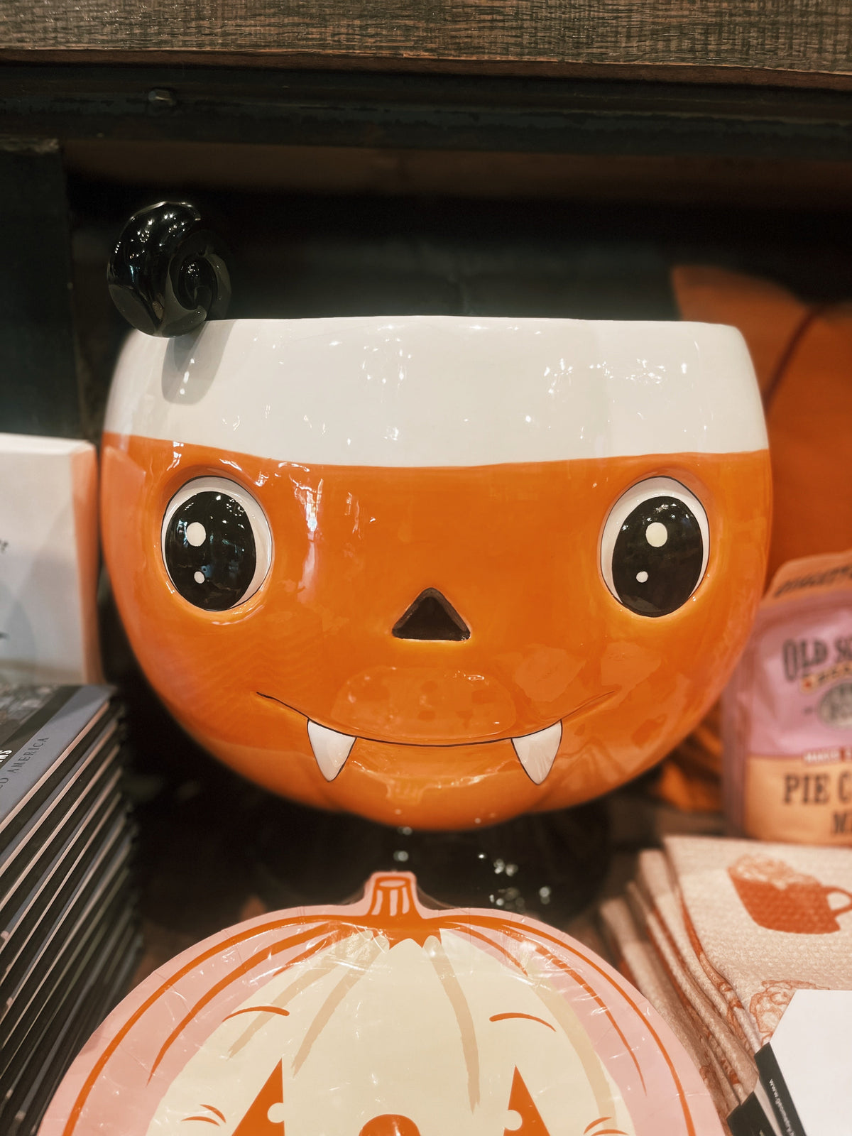 Candy Corn Punch Bowl with Ladle (PICK-UP ONLY)