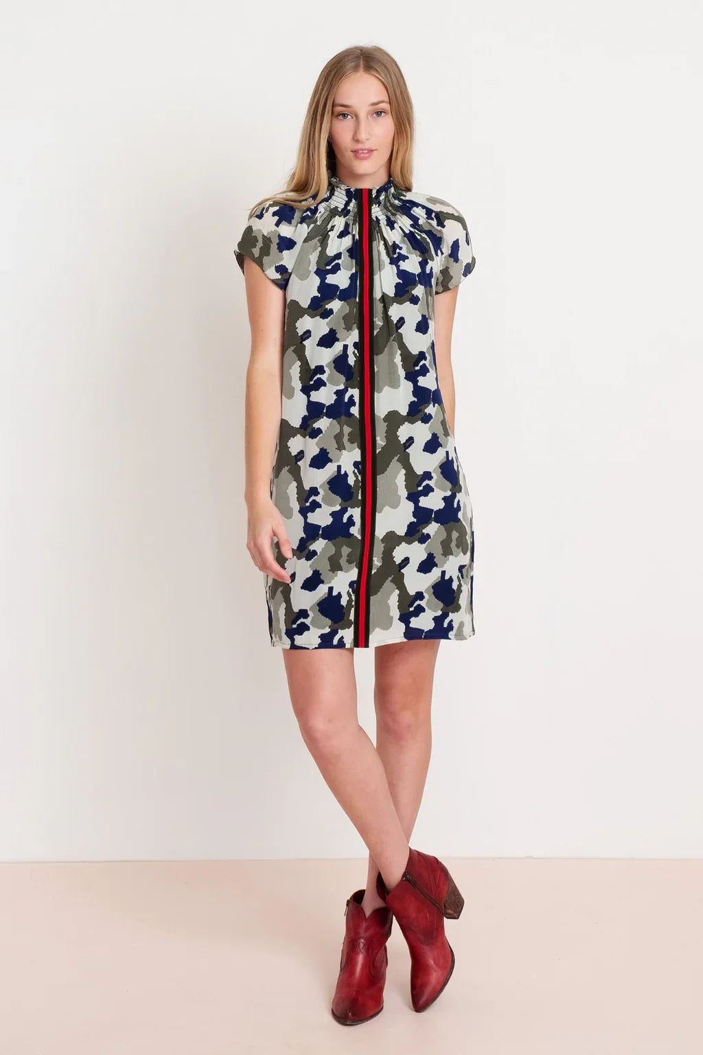 Aspen Dress-Camouflage