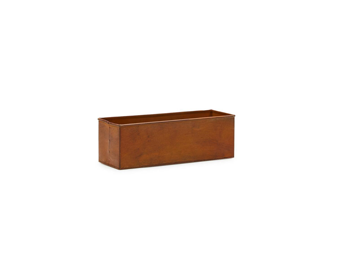Set of Four Metal Window Boxes