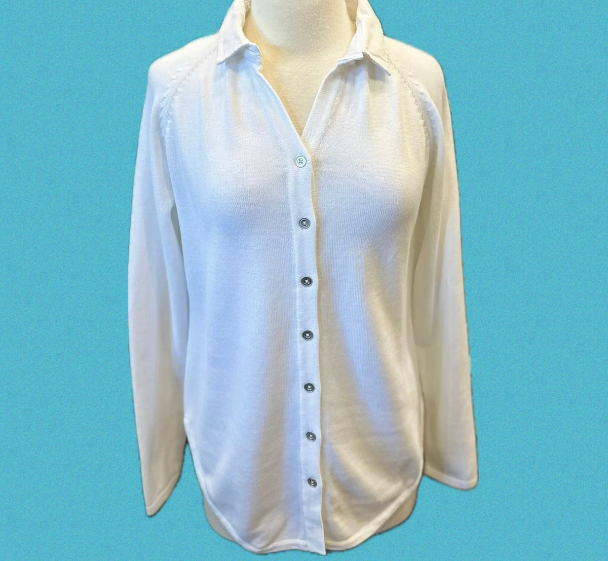 Denim Tunic Cardigan