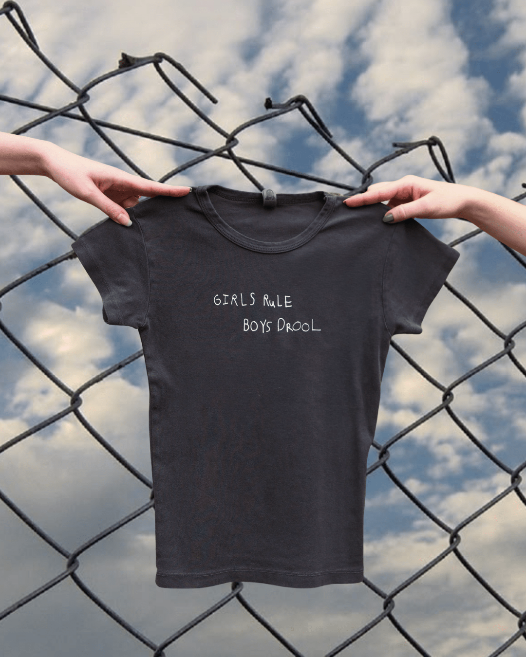 "Girls Rule Boys Drool" Baby Tee