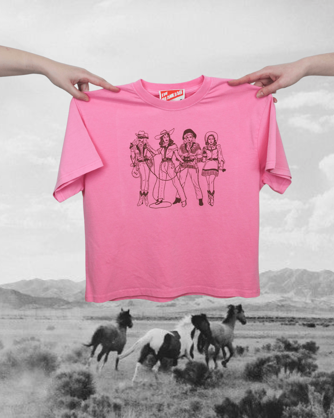 "Lady Gang" Relaxed Tee