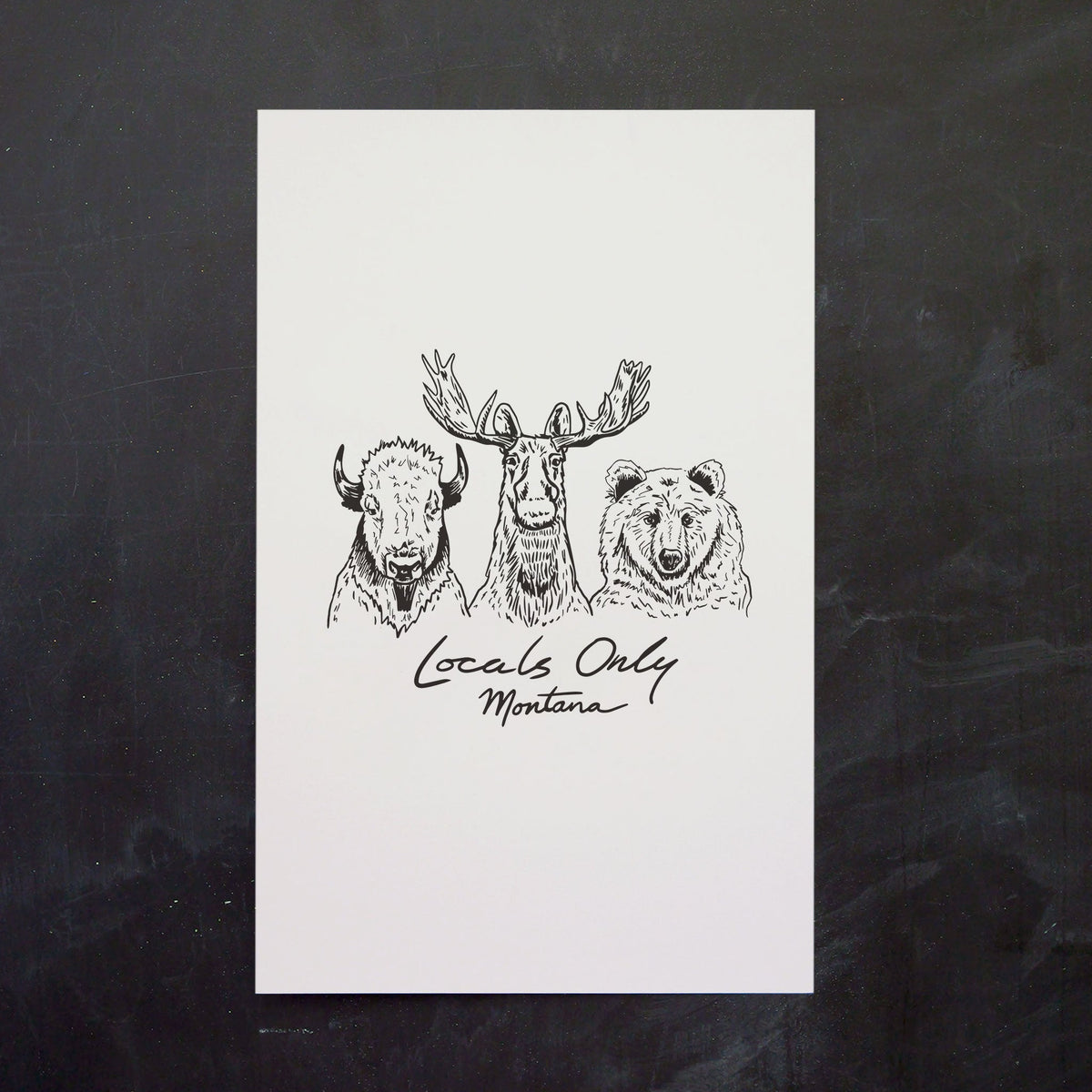"Locals Only" Poster