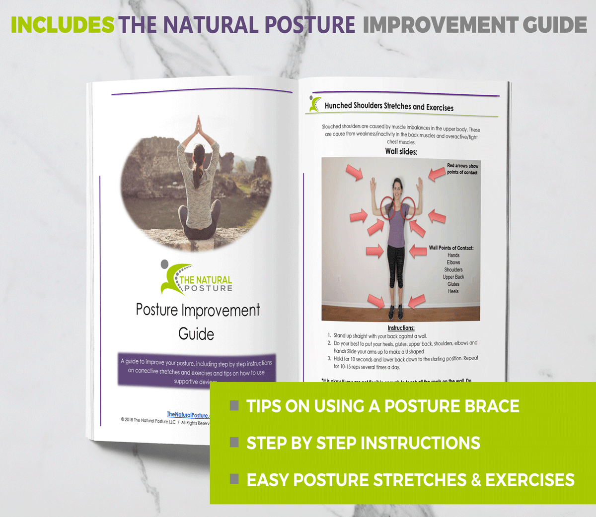 Complete Back Care Support Brace for Posture Correction