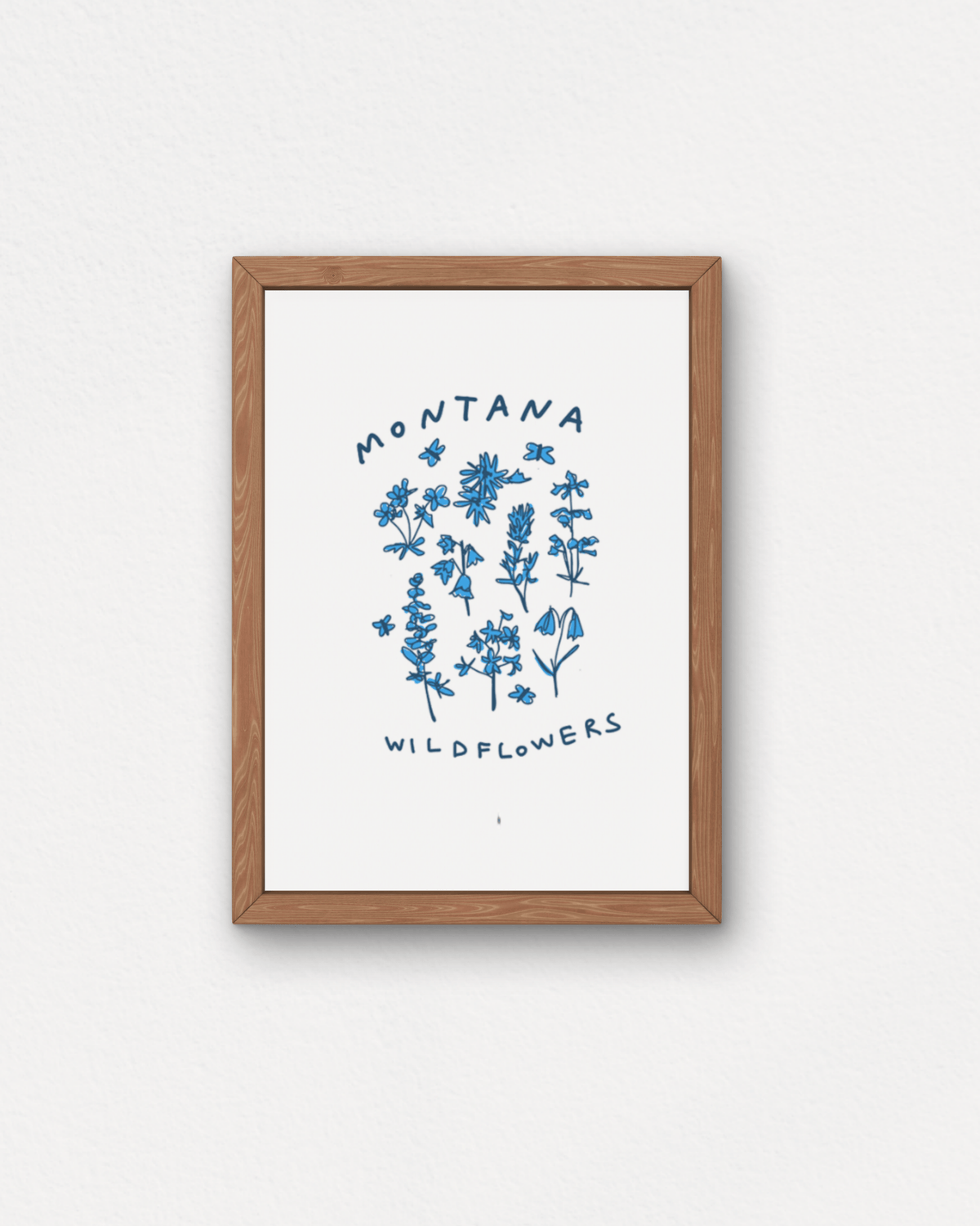 "Montana Meadow" Small Poster