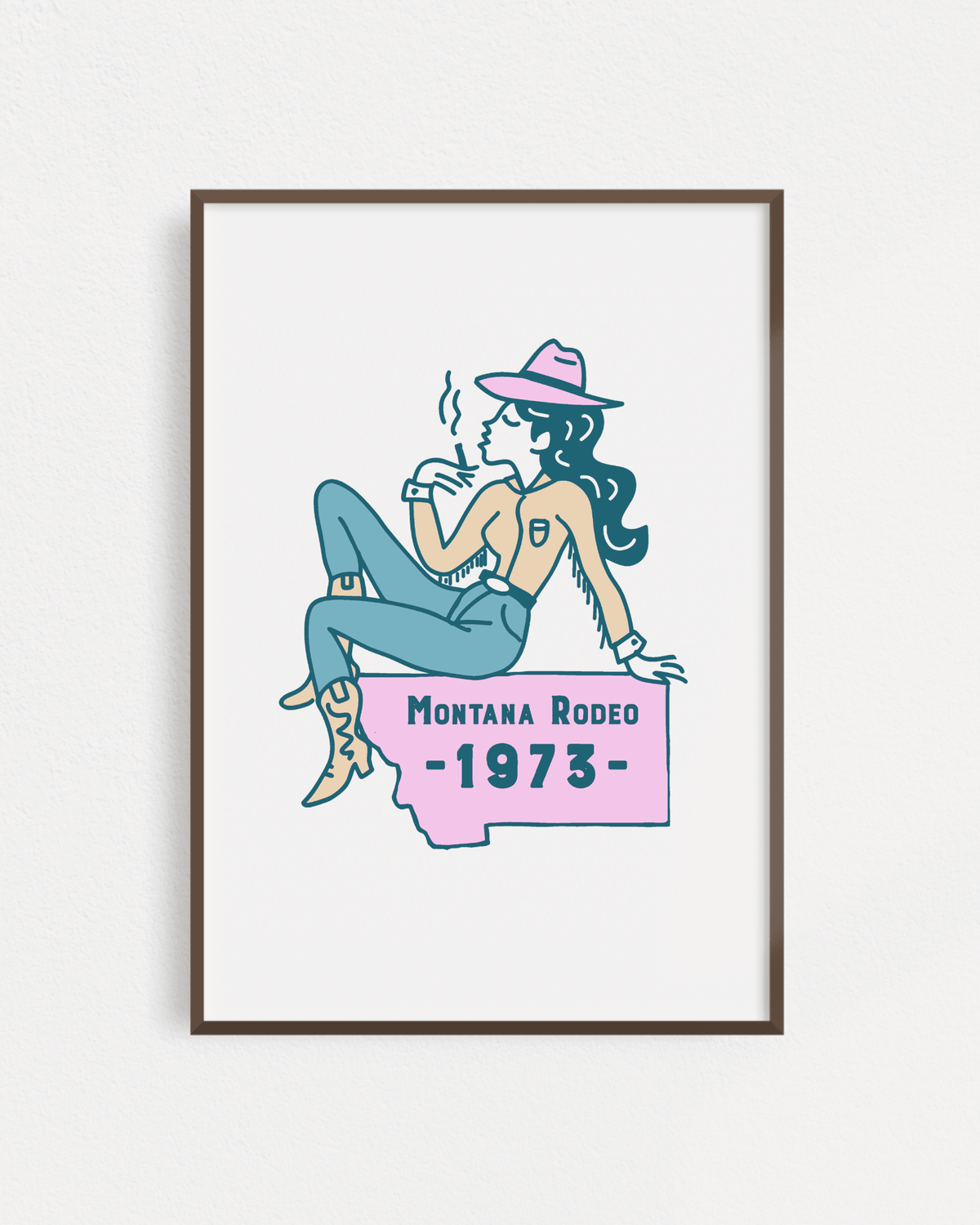 "Montana Rodeo" Poster