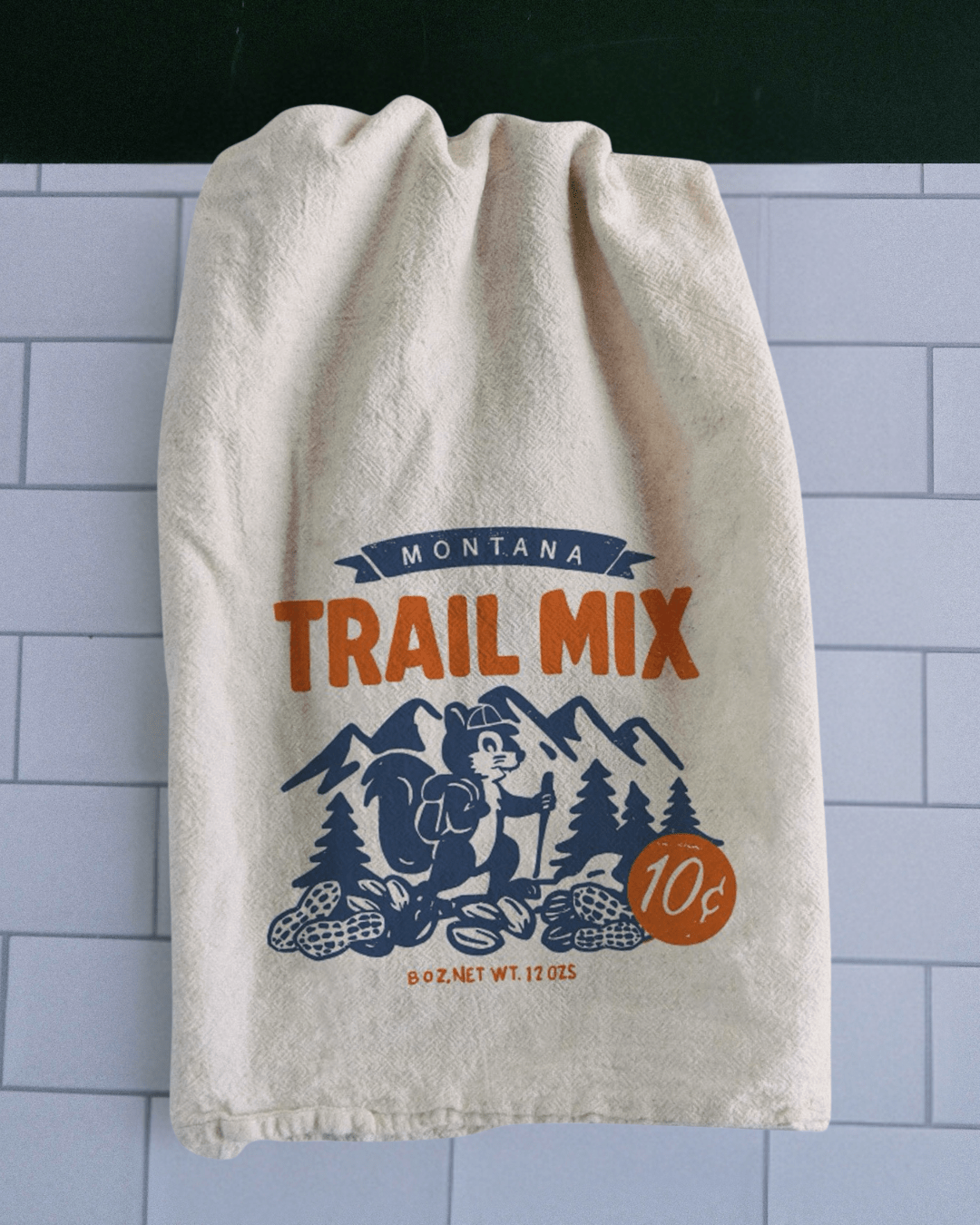 "Montana Trail Mix" Tea Towel