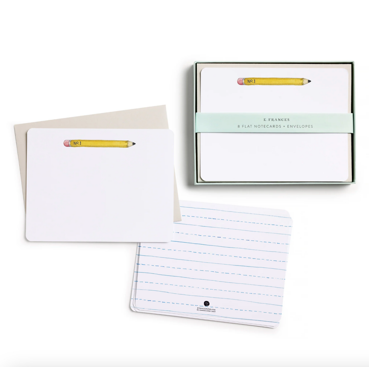 Pencil Flat Note Set