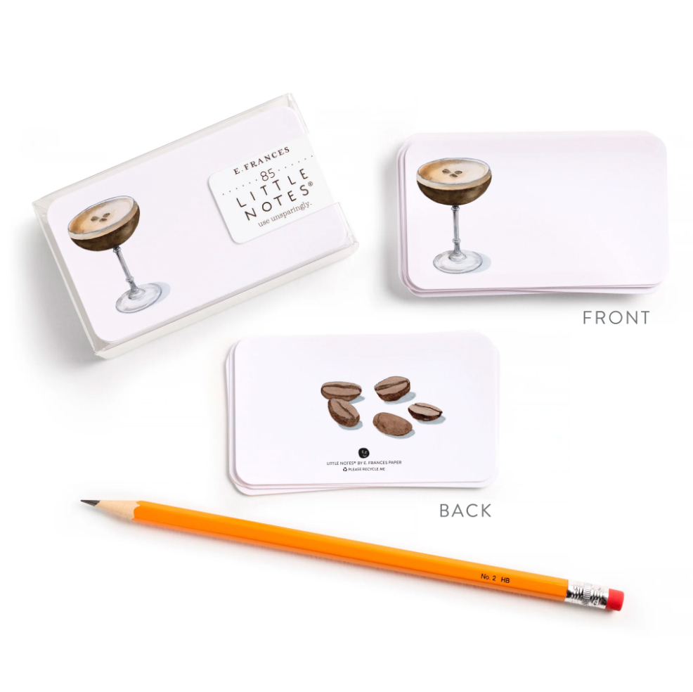 Espresso Martini Little Notes