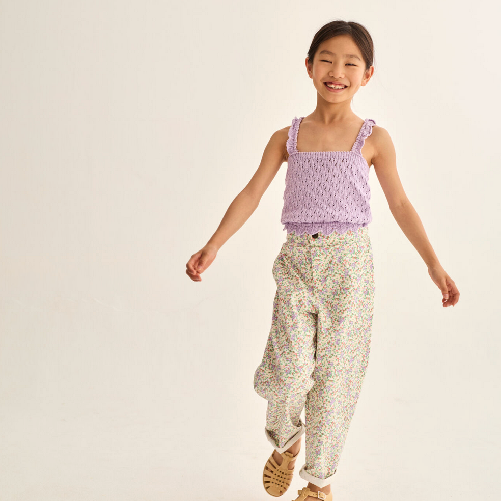 LILY OPEN KNIT TOP