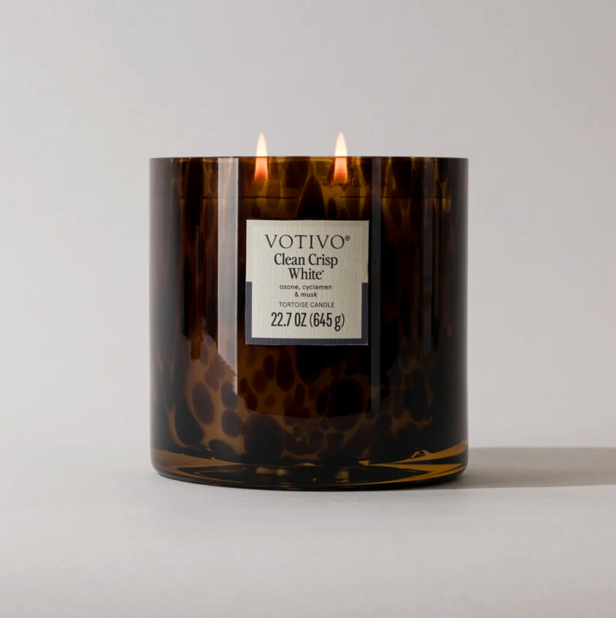 Votivo Clean Crisp White Tortoise Candle