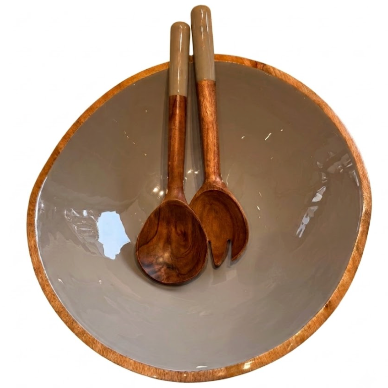 Taupe Montauk Bowl Set