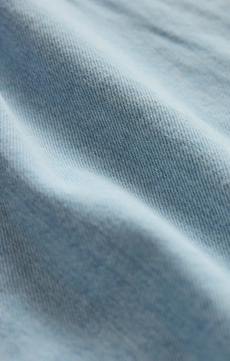 Sun Seeker Denim Tank- Coastal Water
