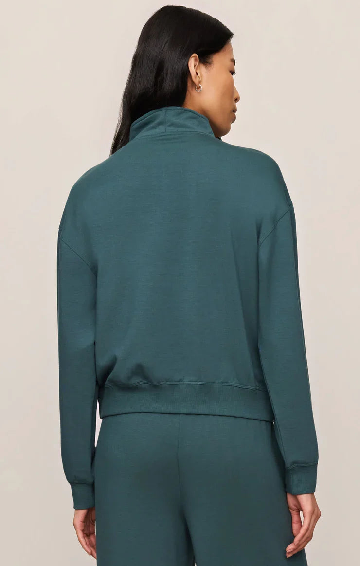Gate Check Modal Sweatshirt Emerald Cove