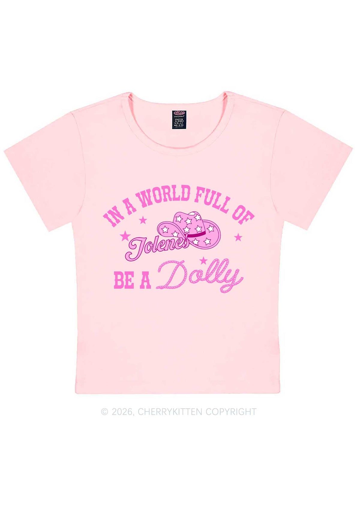 Be A Doll Y2K Baby Tee Cherrykitten