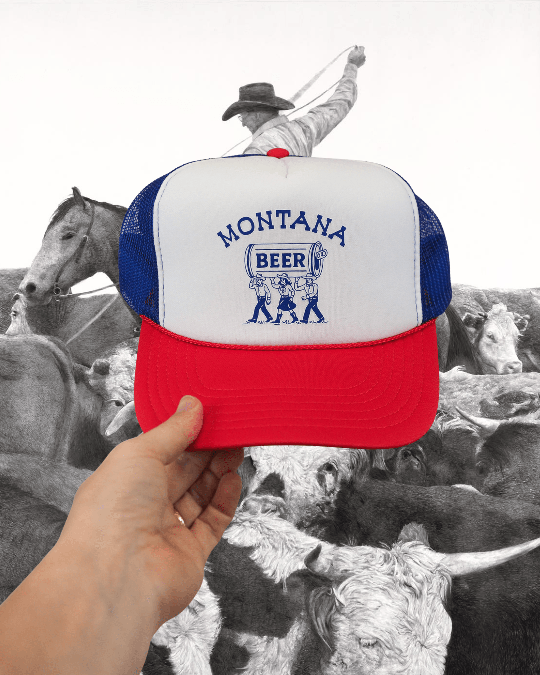 "Montana Beer" Trucker Hat